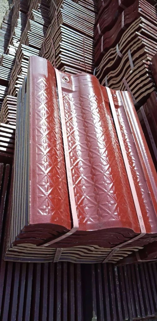 圖 紅瓦藍瓦灰瓦黑瓦脊瓦廠家直銷農房改造市政工程別墅廠房瓦 鄭州建材 建筑材料